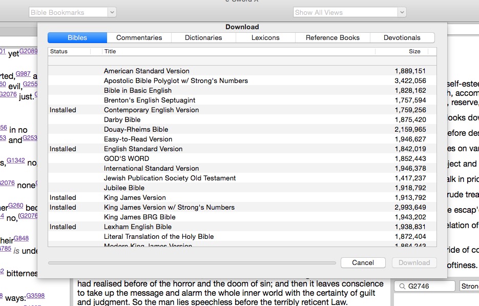 E Sword For Mac Free Download